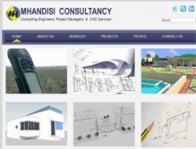 Tablet Screenshot of mhandisi.com